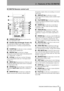 Page 132 – Features of the CD-RW750
 TASCAM CD-RW750 Owner’s Manual 13
RC-RW750 Remote control unit
1OPEN/CLOSE key Opens and closes the 
disc tray (equivalent to 
3).
2Number keys (0 through 10 and +10) 
Use these keys for direct entry of track numbers 
when playing back, or making a programmed play 
list.
3CLEAR key Use this key to clear a mistaken 
entry made with the number keys.
4REPEAT key Use this key to change 
between the various repeat modes when playing back 
(see “Repeat play” on page 17).
5A-B key...