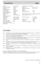 Page 215. Specifications English
TASCAM  CD-X1500  DUAL CD PLAYER  21
Disc type: 8cm / 12cm CD
Number of channels: 2-channel
Resolution: 16-bit
Sampling frequency: 44.1kHz
Analog output: RCA pin jack
Output impedance: 95dB
S/N ratio: >95dB
Total harmonic distortion: 