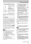 Page 407  - Advanced operations
 TA SCA M DA -7 8 HR 40
7
Press a nd hold the SHI F T key for more than 
three seconds  to exit the d elay setting mode.
The meters can also be used to 
give  a  v isu a l in dic a tio n o f the  
track  d elay. 
Press  
SHI F T and one of the 
REC  F UNCTION ke ys  ( a s 
de sc r ibe d  in  4. 1. 1 , “ Pe a k 
meters”) to  to gg le this  meter 
mo de  of f a nd  on . T he  de f a ult 
at  po wer-on  is  fo r th is mod e to  
be  on .
The track del ay, expressed i n 
s eco nd s,...