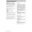 Page 22  TASCAM DA-98
Important Safety Precautions
IMPORTANT (for U.K. Customers)
DO NOT cut off the mains plug from this equipment.
If the plug fitted is not suitable for the power points in your home or
the cable is too short to reach a power point, then obtain an
appropriate safety approved extension lead or consult your dealer.
If nonetheless the mains plug is cut off, remove the 
fuse and dispose of the plug immediately, to avoid 
a possible shock hazard by inadvertent connection to the mains
supply.
If...
