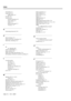 Page 103Index
Index-10 – 1.00 – 06/97Formatting
 6-1
Frame rate
 10-4
ABS timing
 10-1
Fs shift
 10-4
Function keys
location memories
 8-2
menu setting
 5-4
modes
 5-2
numerical keypad
 5-3
Ten key
 5-3
G
Generating timecode 10-6
H
Head cleaning 14-1
Head search time, checking
 14-2
Head time, checking
 14-2
I
ID
see Machine ID
INPUT MONITOR
 7-1
Input selection
 8-8
Inputs and output specifications
 15-4
Interrupting a rehearsal or punch recording
 6-6
L
Location points
auto play
 8-3
auto-repeat
 8-3
editing...