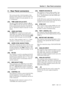 Page 18Section 3 – Rear Panel connectors
06/97 – 1.00 – 3-1
3 – Rear Panel connectors
This section provides a brief description of the 
functions of the connectors on the rear panel. For 
full details of cables to be used, pinouts, etc., see 
4, “Connections”.
[37] TIME CODE (IN and OUT)
This pair of XLR connectors (female for IN and 
male for 
OUT) provides the timecode connections 
for the synchronization functions of the DA-98. 
See 10, “Operations related to timecode” for full 
details.
[38] VIDEO...