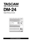 Page 1DM-24
Digital Mixing Console
to
                               EFFECTS MANUAL 