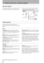 Page 668 – Dynamics processors—Dynamics diagram
66 TASCAM DM-24 Reference Manual
Dynamics diagram
The following display provides a graphical represen-
tation of the compressor settings, as shown below. As the signal is fed through the compressor, bargraph 
meters are shown on the appropriate scale:
Gates/expanders
The following parameters affect the gate and 
expander, if these have been assigned to the selected 
channel.
Gate
Threshold (THRESH), controlled by the POD 1 
knob, allows the setting of the...