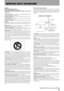 Page 3  TASCAM DS-M7.1 Owner’s Manual 3
CAUTION:
…Read all of these Instructions.
…Save these Instructions for later use.
…Follow all Warnings and Instructions marked on the audio
equipment.
1) Read Instructions — All the safety and operating instructions should
be read before the product is operated.
2) Retain Instructions — The safety and operating instructions should
be retained for future reference.
3) Heed Warnings — All warnings on the product and in the operating
instructions should be adhered to.
4)...
