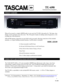 Page 1 
1
                            
 
 
                                                        
                                                                                     
                                                                                                             
     
 
 
 
 
 
 
 
 
 
 
 
 
 
 
 
 
 
 
The TASCAM TU-690 is a 2U rack-mountable AM/FM tuner (60 presets) with a large, clear front-
panel display capable of being read across the room.  It has 30 FM and 30AM station...