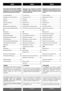 Page 5DEUTSCHESPAÑOL
IndiceInhaltIndice
5
ITALIANO
Vielen Dank für den Kauf dieses TASCAM -
Geräts. Bitte lesen Sie diese Anleitung
sorgfältig durch, um die Leistungs-fähigkeit
dieses Geräts optimal nutzen zu können.Grazie per aver acquistato un prodotto
TASCAM. Leggere attentamente questo
manuale per ottenere le migliori prestazioni
da questo apparecchio.Enhorabuena por la adquisición de un
TASCAM. Lea detenidamente este manual a
fin de obtener el mejor rendimiento de esta
unidad.
Previo al empleo...