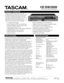 Page 1Technical Documentation
CD-RW2000
TA SCAMs CD-RW2000 builds on the success of the CD-RW5000 and the CD-RW700, and is the most adv anced stand alone CD-Recorder on the mark et.  At the heart of this recorder is a TEAC CD-RW mechanism, one of the most reliable and robust systems a vailable.  The audio I/O section lea ves no format out, and the unit can be controlled via the included wired remote or par allel control.  When you need the v ery best, get the CD-RW2000....