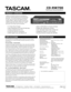 Page 1Technical Documentation
CD-RW700
TA SCAMs CD-RW700 CD-R ecorder was designed to provide the maximum feature set, while still pro vidinggood value.  The CD-RW mechanism is manufacturedby TEAC, and is one of the most reliable and robustsystems a vailable.  Digital and analog connections area vailable for the best tr ansfer methods, and a wirelessremote provides total control o ver the unit.  F or the best value on the mark et, get the CD-RW700.
                                       7733 T elegraph R oad...