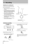 Page 20
IMPORTANT SAFETY PRECAUTIONS
0 TASCAM 202MKIV

4 − Recording

To record a mix of voice and another audio source, 
you need to adjust the mic input level and then fine 
tune the overall recording level.
1.	 Plug	your	microphone	into	the	
MIC	jack	on	the	
front	panel.
2.	 Start	playing	the	audio	source,	switch	the	deck	 into	the	record-pause	mode	(by	pressing	the	
RECORD	key),	and	temporarily	adjust	the	REC 
LEVEL	control	to	a	relatively	low	level.
3.	 Speak	into	the	mic	and	adjust	the	
MIC	level...