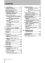 Page 4
IMPORTANT SAFETY PRECAUTIONS
 TASCAM 202MKIV
Contents
1 − Introduction .........................5
Supplied accessories  ....................5
Rack-mounting the unit  ...............5
About this manual  .......................5
Precautions and notes for 
 placement and use  ...................6
About cassette tapes  ...................6
Cassette tapes that you should not 
 use..........................................6
Automatic tape type detection 
 function  .................................7
Tape...