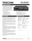 Page 1Technical Documentation
DA-20mkII
The DA-20mkII is an affordable DA T recorder bringingthe best of the DAT format to the home studio , projectstudio or budget minded professional.  Digital I/O isprovided on coaxial SPDIF connectors, with the abilit yto override SCMS code.  Analog I/O is pro vided on RCAconnectors.  The machine can record and pla y back 44.1kHz and 48kHz tapes, as well as the long pla y 32kHz/12 bit format.  Professional features like a margin counter and headphone output with lev el...