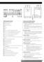 Page 33ESPAÑOL33
EBDCFGHJ
IK
L
MO
A
X
V
QP
RSUTWY
N
adbcfe
g
Vista del panel frontal
Indicador de reproducción
Indicador de pausa
Indicador de tipo de disco
Título
Capítulo
Pista
Se ilumina cuando la estación está sintonizada
Se ilumina cuando el ON TIMER se encuentra configurado
Se ilumina cuando el SLEEP TIMER está configurado
Se ilumina cuando se selecciona el modo RDS
Se ilumina durante la búsqueda TA
Se ilumina cuando está sintonizada la transmisión de FM
estéreo
Titila durante la reducción de sonido...