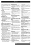 Page 125125
Dépannage
Si vous avez n’importe qu’elle des difficultés
suivantes, durant l’utilisation de cet apparail,
utiliser ce guide de dépannage pour résoudre
votre problême. Si le problême persiste
consulter le centre de service le plus près.
N’allume pas