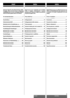 Page 5DEUTSCHITALIANOESPAÑOL
5
InhaltIndiceIndice
Vor Inbetriebsnahme .................................. 7
Anschlüsse................................................. 21
Antennenanschluß................................... 27
Betrieb mit der Fernbedienung .............. 31
Bezeichnung der Bedienelemente ........ 33
Grundlegende Einstellungen .................. 41
Wiedergabe von Disks............................. 59
Einstellungen ............................................. 87
Spezialfunktionen...