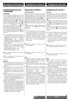 Page 49DEUTSCHITALIANOESPAÑOL
49
Grundlegende Einstellungen (5)Predisposizioni di base (5)Configuración básica (5)
Lautsprecherplazierung und
–Einstellungen
Aufstellung
Zur Erzielung des bestmöglichen Surround
Sound Klangerlebnisses sollten alle
Lautsprecherboxen, mit Ausnahme des
Subwoofers, im gleichen Abstand zu Ihrer
bevorzugten Hörposition ( 
A) aufgestellt
werden. Zusätzlich ermöglicht der PL-D2000
jedoch, die Centerbox um 1,6m näher ( 
B)
und die rückwärtigen Surround-
Lautsprecher um 4,6m näher ( 
C)...