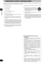 Page 4RQT7114
4
Before use
IMPORTANT SAFETY INSTRUCTIONS
Read these operating instructions carefully before using the unit. Follow the safety instructions on the unit and the applicable safety instructions
listed below. Keep these operating instructions handy for future reference.
1) Read these instructions.
2) Keep these instructions.
3) Heed all warnings.
4) Follow all instructions.
5) Do not use this apparatus near water.
6) Clean only with dry cloth.
7) Do not block any ventilation openings. Install in...
