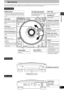 Page 5RQT7114
5
Before use
Main features
This direct drive digital turntable is designed for DJs to play digital media (CDs and SD audio) giving an analog-like feeling. Having the feeling of an
analog turntable, this unit delivers digitally robust functions and performance realizing a new style of play.
SAMPLE PADS•You can store up to 4 audio segments to memory.
•You can use for dual play for up to 2 sample pads,
and use for switching between one shot and loop
play.
CUE PADSYou can store 4 cue points to...