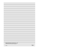 Page 200QQTG0692 ENGLISH QQTG0692
Se0203S0
SX-KN2400 SX-KN2600(ENGLISH)
SX-KN2400
SX-KN2600
KEYBOARD
Operating Instructions
SX-
KN2400  
SX-
KN2600
KEYBOARD
ENGLISH
Matsushita Electric Industrial Co., Ltd.
Web Site: http://www.panasonic.co.jp/global/
Before connecting, operating or adjusting this product, please read these
instructions completely. Please keep this manual for future reference. 