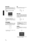 Page 3232QQTG0692
About the display
Setting display
When you select an item from the menu display,
the setting display for the item is shown.
The buttons to the right, left and/or directly below
the display are used to select and adjust the set-
tings.

 Example of setting display: MASTER 
TUNING
Press the button corresponding to the 
∧ or ∨ but-
ton on the display to change the value.
In this manual, this procedure is written as fol-
lows: “Use the 
∧ and ∨ buttons to adjust the
pitch.”
TEMPO/PROGRAM 
If...