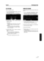 Page 73PLAY SETTING
Select a playback mode.
1.On the PAD RECORDING display, press the
PLAY SETTING button.
•The display looks similar to the following.
2.Use the START ∧ and ∨ buttons to select a
playback mode.
SYNCHRO:
During a rhythm performance, the phrase
playback begins in time with the beat.
INSTANT:
The phrase starts to play immediately
when the pad button is pressed, regard-
less of the rhythm.
3.Use the LOOP ∧ and ∨ buttons to enable or
disable loop playback.
ON:
Once the pad button is pressed, the...