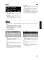 Page 105
MONO/POLY MODE:
Use the MONO/POLY MODE∧ and ∨ buttons to select
the output mode.
PORTAMENTO:
Use the ON/OFF buttons to enable or disable the porta-
mento function. (Portamento is a continuous gliding move-
ment from one tone to another.)
•Use the 
∧ and ∨ buttons to specify the portamento time.
•PORTAMENTO does not function for the POLY MODE.BEND RANGE:
Use the BEND RANGE 
∧ and ∨ buttons to specify the
PITCH BEND range (0 to 12). Increments are in semi-
tones.
The higher the number, the greater the...