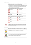 Page 5959
Traffic incidents
Traffic incidents are displayed both on the Driving View and also on the Traffic 
sidebar as small symbols. There are two type of symbols:
• Symbols shown in a red square are incidents that Traffic can help you avoid.
• Symbols shown in a red rectangle are weather related, because of their 
nature, you cannot use Traffic to avoid them.
 Traffic incident symbols and  their meaning are shown below:
Weather related symbols and th eir meaning are shown below:
Traffic menu
Either, tap the...