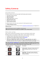Page 9494 
 
 
 
About Safety Cameras 
The Safety Cameras service warns you about the following camera locations: 
 Fixed safety camera locations. 
 Speed trap locations. 
 Speed trap hotspots. 
 Average speed camera locations. 
 Speed enforcement zones. 
 Red light camera locations. 
 Traffic restriction cameras. 
The Safety Cameras service also warns you about the following safety hazards: 
 Accident blackspot locations. 
To get TomTom services on your GO, you must be connected to TomTom services and...