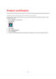 Page 107107 
 
 
 
Finding product certification information on your device 
To find product certification information, such as the ICASA-approved certification number, do the 
following on your GO: 
1. Select Settings in the Main Menu. 
2. Select System.  
 
3. Select About. 
4. Select Legal information. 
5. Select Certificates. 
6. You then see the relevant product certification information for your GO, for example, ICASA. 
Product certification  