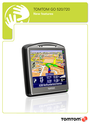 Page 1
TOMTOM GO 520/720
New features  