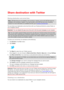 Page 8383 
 
 
 
Sharing destination and arrival time 
Note: LIVE Services are not available in all countries or regions, and not all LIVE Services are 
available in all countries or regions. You may be able to use LIVE Services when travelling 
abroad. For more information on available services, go to tomtom.com/services. 
You can share your destination and arrival time with your friends and family by using Twitter on 
your navigation device.  
Important: You can disable this app at any time and it will only...