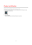 Page 6969 
 
 
 
Finding product certification information for your app 
To find product certification information for your GO Mobile app, do the following on your app: 
1. Select Support in the Main Menu. 
 
2. Select About. 
3. Select Certifications. 
You see the relevant product certification information for your device. 
Product certification  