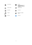 Page 3737 
 
 
 
 
Ferry terminal 
 
Postcode 
Note: Not used in all 
countries. 
 
Border crossing 
 
Residential area 
 
Bus station 
 
City centre 
 
Toll gate 
 
Electrical car charging 
stations 
 
Rest area 
 
Truck stop 
  