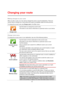 Page 3636 
 
 
 
Making changes to your route 
After you plan a route, you may want to change the route or even the destination. There are 
various ways to change your route without the need to completely replan the entire journey. 
To change the current route, tap Change route in the Main menu: 
 
Change route 
 
 
Tap this button to change the current route. 
This button is only shown while there is a planned route on your device. 
 
Change route menu 
To change the current route or your destination, tap one...