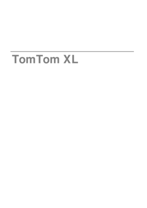 Page 1TomTom XL 