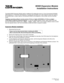 Page 113-102866  Rev. B
May 2002
The Model 6030X Expansion Module adds an additional 30 multifunction keys to a Tone Commander 6210/6220
ISDN telephone or 7210/7220 VoIP telephone. Included with the 6030X are a wider telephone base that replaces
the standard base, a ribbon cable for connecting the 6030X to the telephone, a key overlay, and one mounting
screw.
Telephone operating software must be version 01.04.xx or higher (6210/6220) or 01.02.xx or higher
(7210/7220) to enable the Expansion Module. To view the...