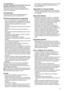 Page 1515  ADVERTENCIA:
Lea todas las advertencias de seguridad, al igual que 
todas las instrucciones. No seguir todas las 
advertencias e instrucciones que se presentan a 
continuación puede que resulte en descarga eléctrica, 
incendio y/o lesión grave.
Uso destinadoLa chamarra electro-térmica está diseñada para el 
calentamiento del cuerpo en ambientes fríos.
Advertencias generales de seguridad• Los niños, las personas con alguna discapacidad 
física, o quien tenga alguna insensibilidad al calor, por...