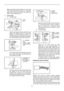 Page 20
20 
Make sure that the pointer points to 0° on the miter 
scale. If the pointer does not point to 0°, loosen the 
screw which secures the pointer and adjust the 
pointer so that it will point to 0°. 
2. Bevel angle  (1)  0° bevel angle 
12
  011341 Push the carriage toward the guide fence and 
tighten the locking screw to secure the 
carriage. Lower the handle fully and lock it in 
the lowered position by pushing in the stopper 
pin. Loosen the lever at the rear of the tool. 
1
2
  011354 Turn the hex...