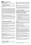 Page 2525
NORMAS DE USO
Para el motor y la batería (si estuviera presente) leer los relativos
manuales de instrucciones.
NOTA - La máquina se puede suministrar con algunos compo-
nentes montados.
Llevar el mango (1) a la posición de trabajo y bloquearlo
mediante las empuñaduras (2). La altura del mango (1) se puede regu-
lar en tres posiciones diferentes, obtenidas aflojando las manijas (2) e
introduciendo los pernos (3) en una de los tres pares de orificios pre-
vistos en los soportes. Apretar a fondo las...