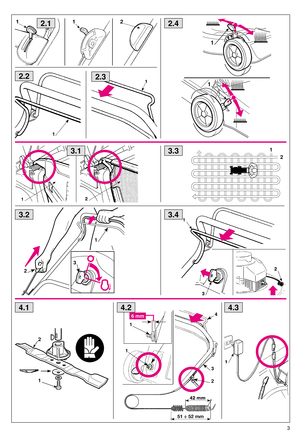 Page 53
1
2
1
1
1
2
6 mm
1
1
2
3
4
2.1
2.22.3
3.1
4.14.24.3
3.3
3.4
2.4
1
2
3
3.2        