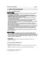 Page 103HOW TO USE THE MACHINE17EN
5.1 SAFETY RECOMMENDATIONS
The machine must only be used for the purpose for which it
was designed (cutting grass). 
Do not tamper with or remove the safety devices fitted on the machine.
REMEMBER THAT THE USER IS ALWAYS RESPONSIBLE FOR DAMAGE AND
INJURY TO OTHERS. Before using the machine:
– read the general safety regulations ( ☛ 1.2), paying particular attention to
driving and cutting on slopes;
– carefully read the instructions for use, make sure you are familiar with the...