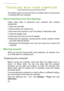 Page 5050 - Traveling with your computer
TRAVELING WITH YOUR COMPUTER
This section gives you tips and hints to consider when moving around 
or traveling with your computer.
Disconnecting from the desktop
Follow these steps to disconnect your computer from external 
accessories:
1. Save any open files.
2. Remove discs from optical drive.
3. Shut down the computer or put it into Sleep or Hibernate mode.
4. Close the display cover.
5. Disconnect the cord from the AC adapter.
6. Disconnect the keyboard, pointing...