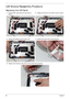 Page 10898Chapter 3
LCD Module Reassembly Procedure
Replacing the LCD Panel
1.Insert the MIC cable along the mylar tabs as 
shown.2.Replace the tabs over the cable to secure in place.
3.Replace the padding over the mylar cover.4.Replace the mylar strip on both Antennas.
5.Replace both Antennas, take note of screw socket facing upwards. 