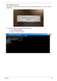 Page 49Chapter 239
Removing BIOS Passwords:
If you key in the wrong Supervisor Password three times, System Disabled displays on the screen. See the 
image below.
To reset the BIOS password, run BIOS_PW.EXE as follows:
1.
Key in bios_pw 14452 0
2.Select one string from the list. 