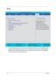 Page 57
48Chapter 2
Boot
This menu allows the users to decide the order of bootable devices to load the operating system. It 
identifies all the bootable devices in the system a nd attempts to boot them in the order specified. 
Bootable devices include the diskette drive in  module bay, the hard disk and the CD-ROM/DVD 
drive in module bay and onboard LAN device.
PhoenixBIOS Setup Utility 
           Info.        Main       Advanced       Security        Exit  
 
  
Item Specific Help 
  
Boot priority order:...