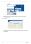 Page 3630Chapter 1
NOTE: Please ensure that the resolution setting of the second monitor is set to the manufacturers 
recommended value.
Launch Manager
Launch Manager allows you to set the four easy-launch buttons (see their locations mentioned in “Easy-
Launch Buttons”). You can access the Launch Manager by clicking Start > All Programs > Launch Manager to 
start the application.
Note:
"Easy-launch buttons" on page 24
Start All Programs
Launch ManagerNote:
"Easy-launch buttons" on page 24
Start...