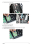 Page 71Chapter 361
6.Disconnect the two FFC cables as shown. 
7.Lift the Switch Cover clear of the chassis.
Removing the Power Board
1.See “Removing the Battery Pack” on page 44.
2.Expose the bottom side of the Switch Cover. See “Removing the Switch Cover” on page 60.
3.Unlock the connector to remove the FFC cable.  