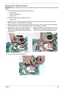 Page 161Chapter 3151
Replacing the Thermal Module
IMPORTANT: Apply a suitable thermal grease and ensure all heat pads are in place before replacing the Thermal 
Module.
The following thermal grease types are approved for use:
•Silmore GP50
•Honeywell PCM45F-SP
•ShinEtsu 7762
The following thermal pads are approved for use:
• Eapus XR-PE
1.Remove all traces of thermal grease from the CPU using a lint-free cloth or cotton swab and Isopropyl 
Alcohol, Acetone, or other approved cleaning agent. 
2.Apply a small...