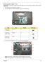 Page 91Chapter 381
Removing the Upper Cover
IMPORTANT: The TouchPad is supplied as part of the Upper Cover. If the TouchPad is defective, replace the entire 
Upper Cover.
1.See “Removing the LCD Module” on page 78.
2.Turn the computer over. Remove the fifteen screws on the bottom panel.
 
3.Disconnect the indicated FFCs (A, B, C, D, and E) from the Mainboard.
NOTE: Avoid pulling on cables directly to prevent damage to the connectors.
NOTE: Use the pull-tabs on FFC cables whenever available to prevent damage....