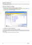 Page 4636Chapter 1
Norton AntiVirus
Norton AntiVirus is an anti-virus software that finds and repairs infected files, and protects against viruses to keep 
you computer data safe and secure.
How do I check for viruses?
A Full System Scan scans all files on your computer. To perform a system scan:
1. Start Norton Antivirus: Double click on the Norton AntiVirus Icon on the desktop or click on the Start menu in 
the Windows task bar, highlight Programs, and select Norton Antivirus.
2. In the Norton Antivirus main...